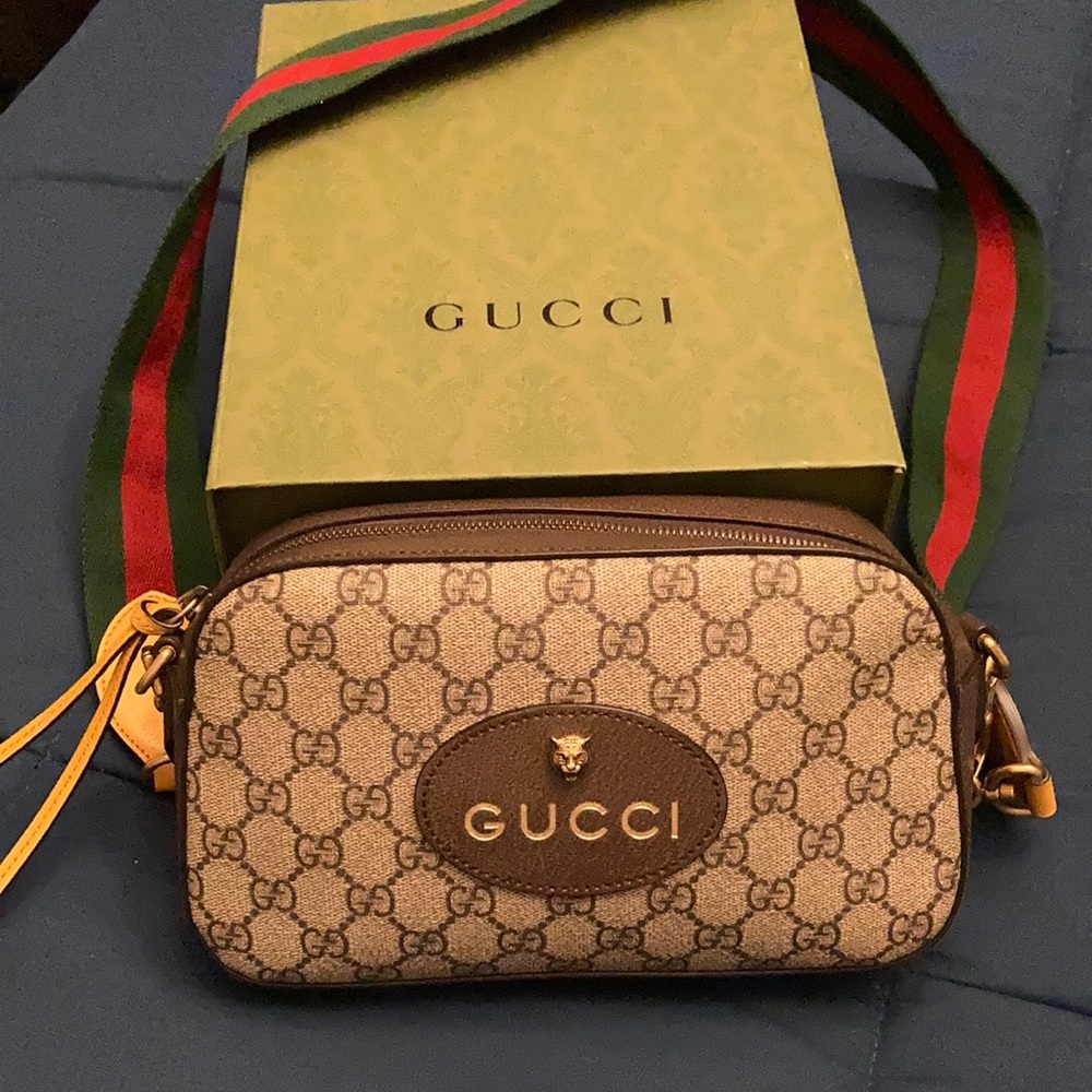 Authentic Gucci Supreme Crossbody